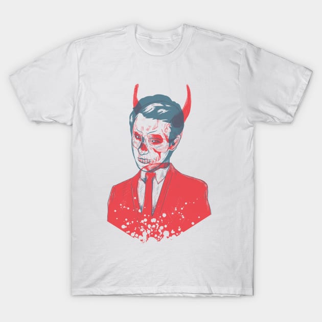 The devil within T-Shirt by Jess Adams